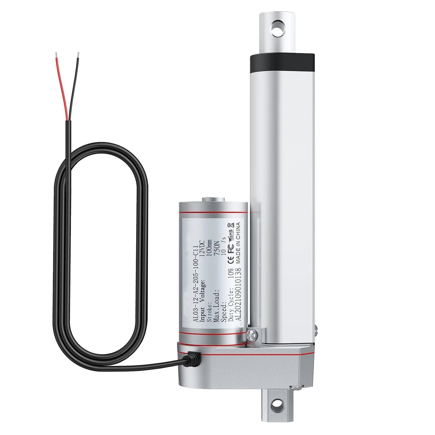 12V High-Speed Electric Linear Actuator — 1000N Heavy Duty